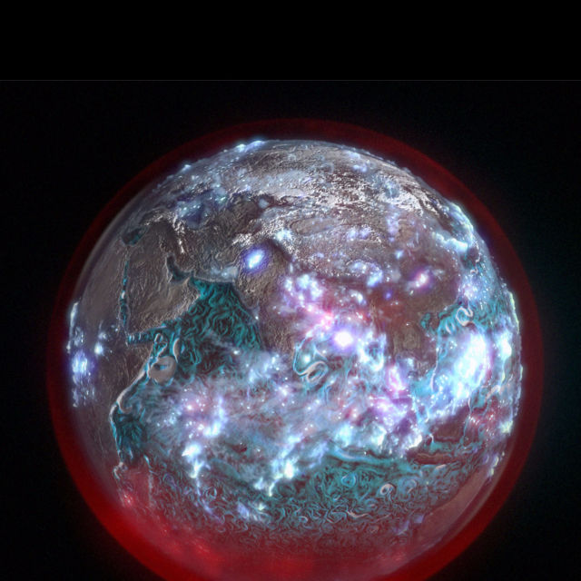 Jorden sett fra verdensrommet