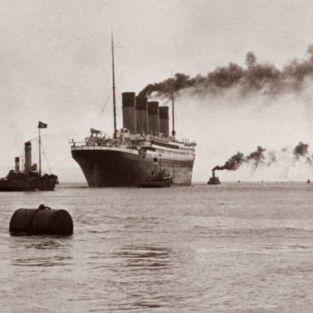 Titanics fatale brann